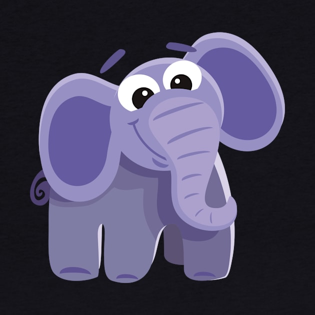 Cute Elephant by EarlAdrian